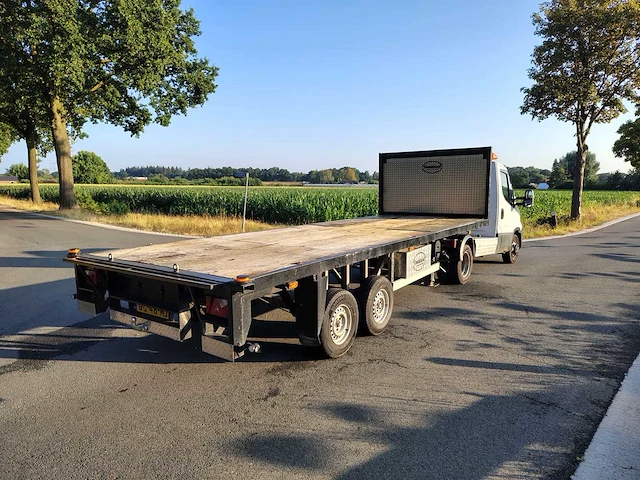 2001 doornwaard dt 5000 be plateau-oplegger 6,20 × 2,20 m - afbeelding 11 van  14