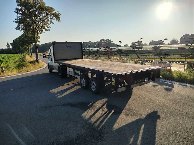 2001 doornwaard dt 5000 be plateau-oplegger 6,20 × 2,20 m - afbeelding 6 van  14