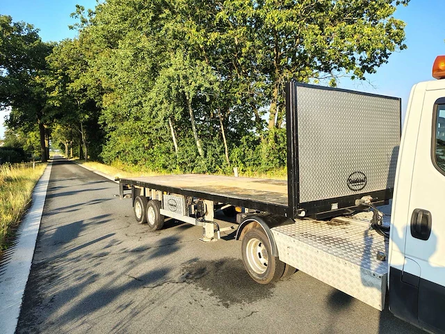 2001 doornwaard dt 5000 be plateau-oplegger 6,20 × 2,20 m - afbeelding 10 van  14