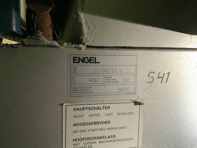 2001 engel es 1350/350 hl spuitgietmachine - afbeelding 15 van  22