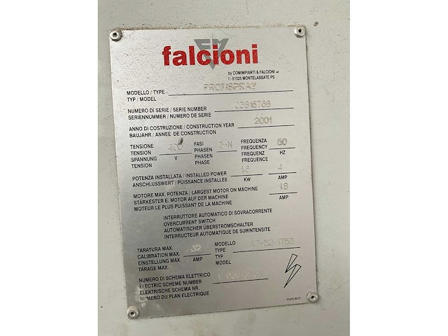 2001 falconi profispray lakmachine - afbeelding 5 van  5