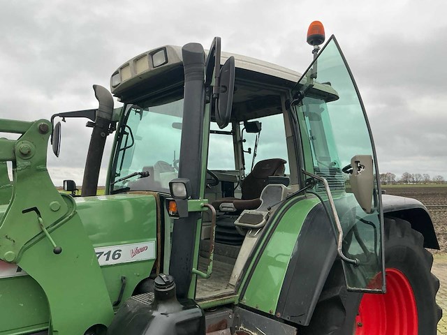 2001 fendt 716 vario vierwielaangedreven landbouwtractor - afbeelding 10 van  27