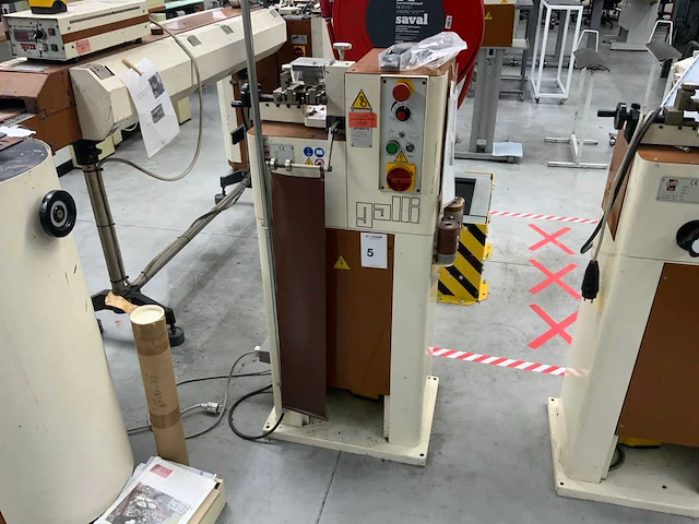 2001 galli rcb riemenkantensnijmachine - afbeelding 1 van  5