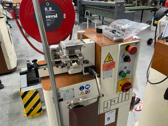 2001 galli rcb riemenkantensnijmachine - afbeelding 1 van  5