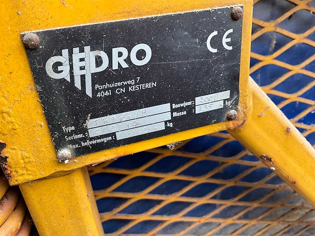 2001 gedro hulo klem / gevelsteentang - afbeelding 4 van  4