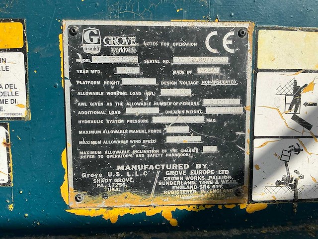 2001 grove hoogwerker - afbeelding 7 van  26