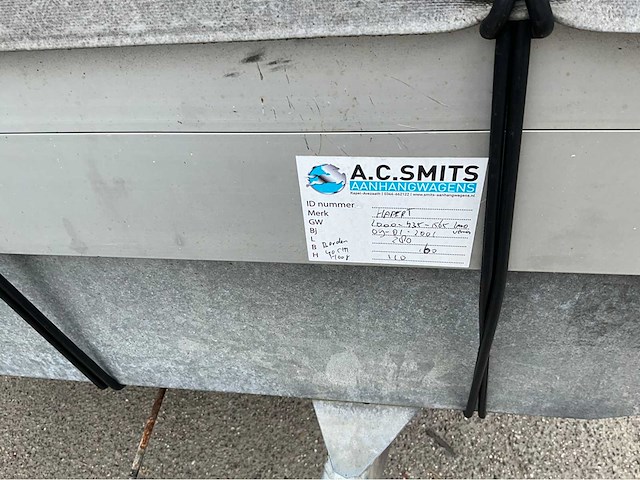 2001 hapert aanhangwagen - afbeelding 1 van  3