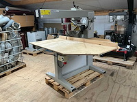 2001 harwi 624u radiaalafkortzaagmachine - afbeelding 1 van  13