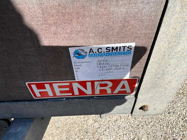2001 henra aanhangwagen - afbeelding 4 van  8