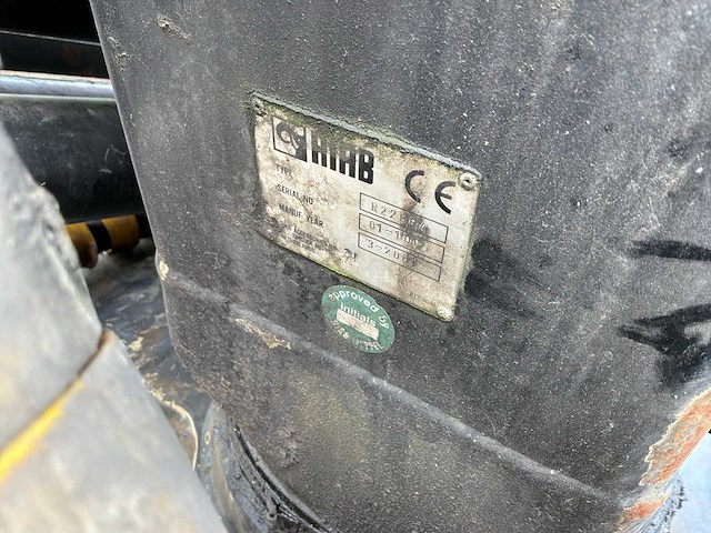 2001 hiab 220r trailer kraan - afbeelding 3 van  12