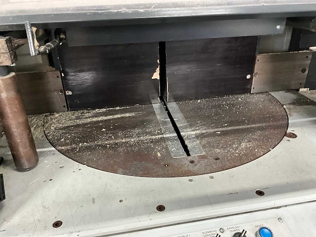 2001 h&m zn 8000r afkortcirkelzaagmachine - afbeelding 8 van  12