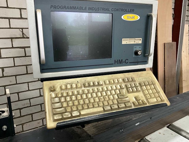 2001 h&m zn 8000r afkortcirkelzaagmachine - afbeelding 9 van  12