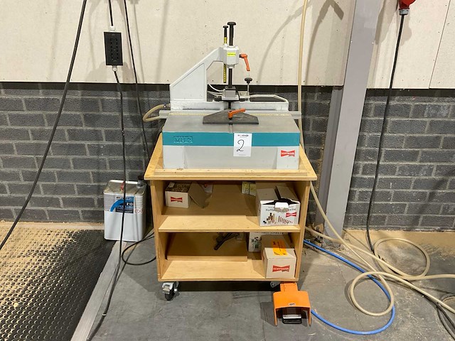 2001 hoffmann mu2-p verbindingsfreesmachine - afbeelding 1 van  8