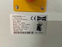2001 hoffmann pu-2 zwaluwstaart-groeffreesmachine - afbeelding 5 van  5