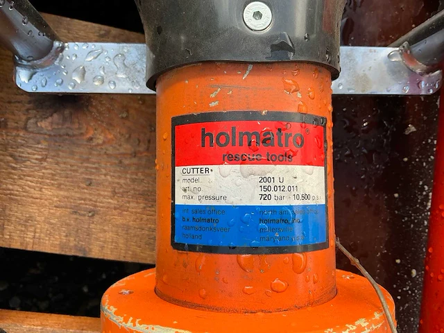 2001 holmatro dpu61p25 bevrijdingsunit hydraulische pers - afbeelding 4 van  29