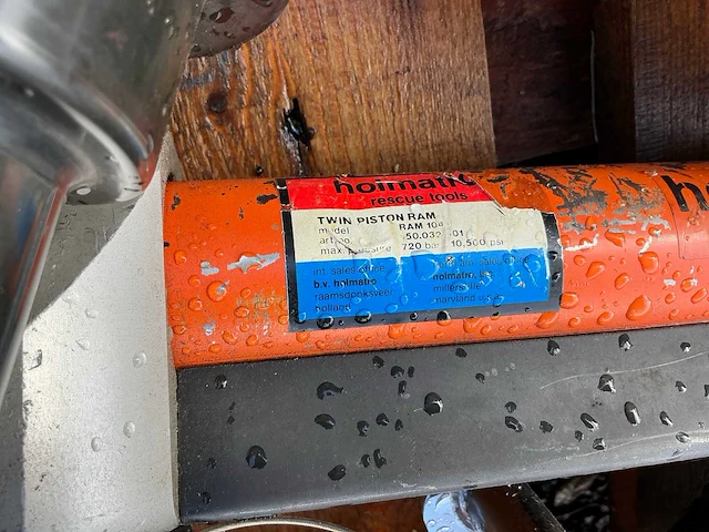 2001 holmatro dpu61p25 bevrijdingsunit hydraulische pers - afbeelding 6 van  29