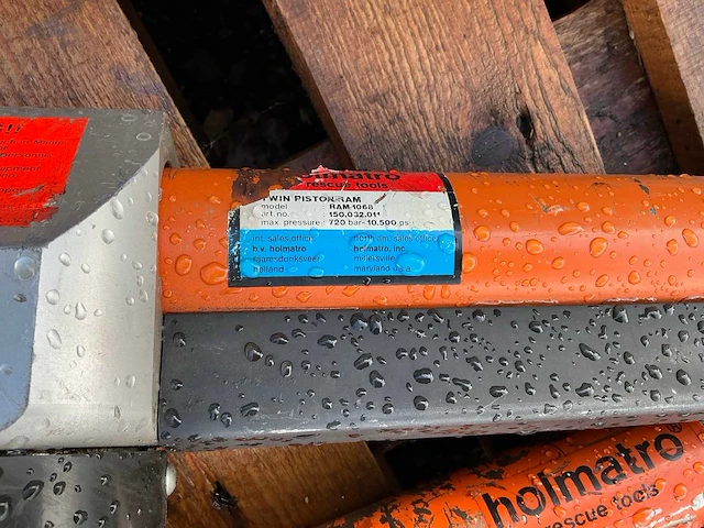 2001 holmatro dpu61p25 bevrijdingsunit hydraulische pers - afbeelding 29 van  29