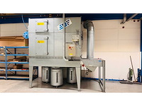 2001 holtrop & jansma msp350 stationaire filterafzuiginstallatie