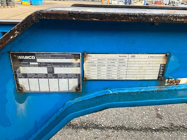 2001 hrd nt con container chassis ljz-09-x - afbeelding 16 van  24