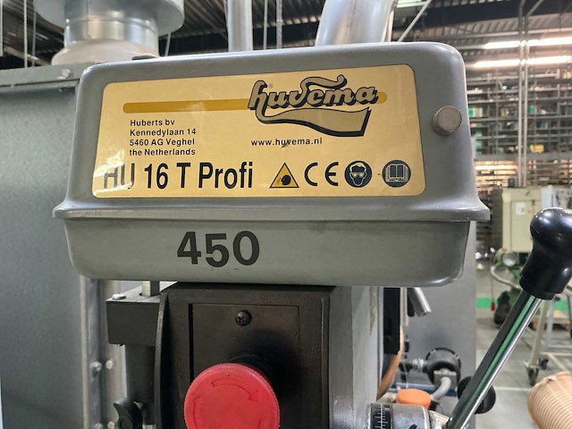 2001 huvema hu 16 t profi kolomboormachine op onderstel - afbeelding 14 van  14