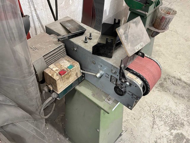 2001 huvema hu bandschuurmachine 100x1220 - afbeelding 4 van  7