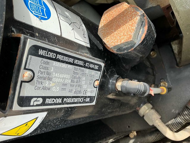 2001 ingersoll rand r 1090 luchtcompressor - afbeelding 14 van  21