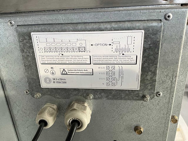 2001 ipso hw164c industriële wasmachine - afbeelding 4 van  5