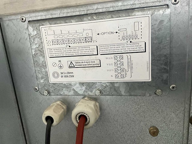 2001 ipso hw164c industriële wasmachine - afbeelding 4 van  4