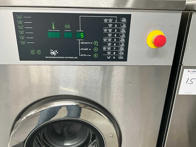 2001 ipso hw164c industriële wasmachine - afbeelding 3 van  7