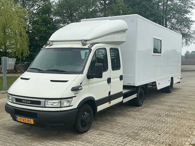 2001 iveco daily 40c13 375 veldhuizen be caravan combinatie - afbeelding 1 van  98