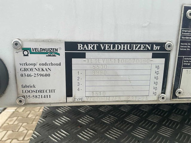2001 iveco daily 40c13 375 veldhuizen be caravan combinatie - afbeelding 67 van  68