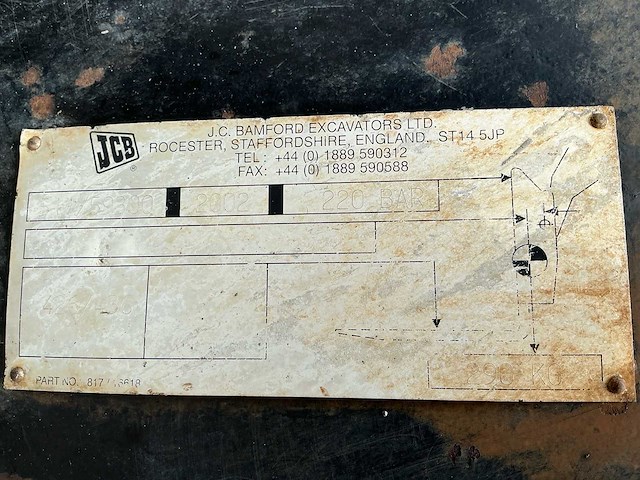 2001 jcb 426 ht tool carrier - afbeelding 19 van  26