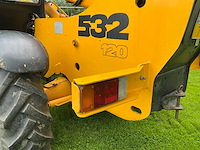 2001 jcb 532-120 verreiker vorken, schepbak, riekbak met klem - afbeelding 4 van  38