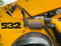 2001 jcb 532-120 verreiker vorken, schepbak, riekbak met klem - afbeelding 8 van  38