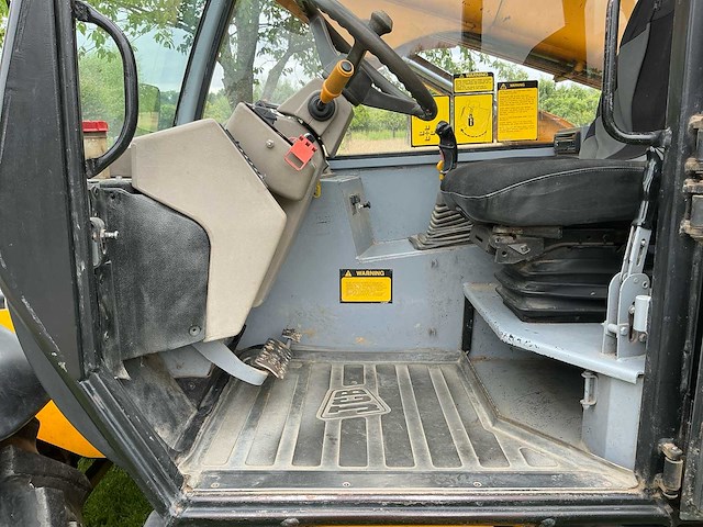 2001 jcb 532-120 verreiker vorken, schepbak, riekbak met klem - afbeelding 19 van  38