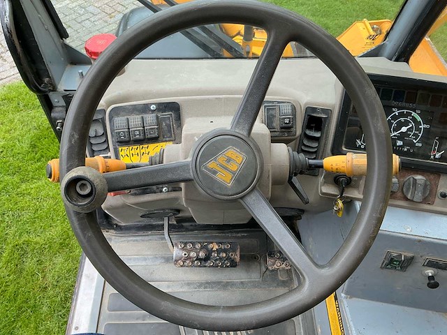 2001 jcb 532-120 verreiker vorken, schepbak, riekbak met klem - afbeelding 25 van  38