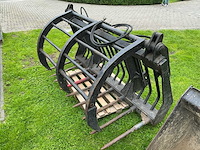 2001 jcb 532-120 verreiker vorken, schepbak, riekbak met klem - afbeelding 28 van  38