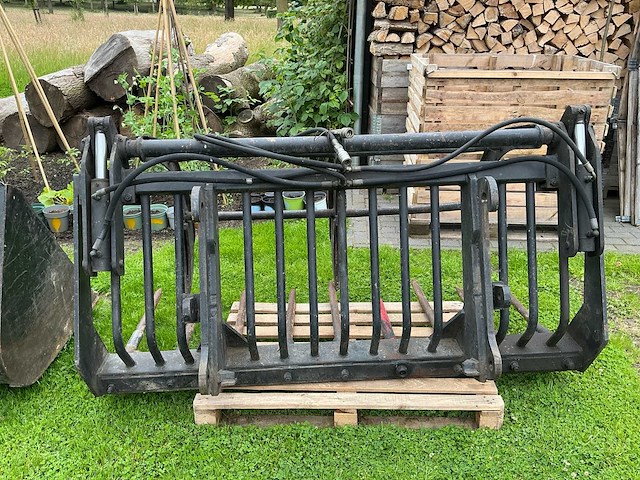 2001 jcb 532-120 verreiker vorken, schepbak, riekbak met klem - afbeelding 29 van  38