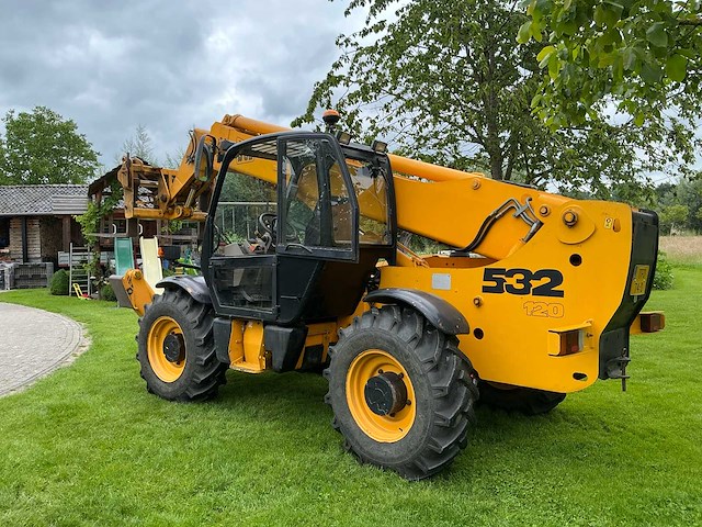 2001 jcb 532-120 verreiker vorken, schepbak, riekbak met klem - afbeelding 23 van  38