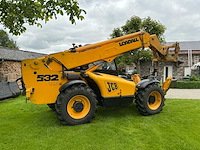2001 jcb 532-120 verreiker vorken, schepbak, riekbak met klem - afbeelding 34 van  38