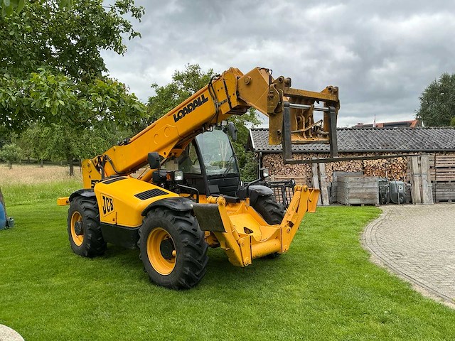 2001 jcb 532-120 verreiker vorken, schepbak, riekbak met klem - afbeelding 35 van  38
