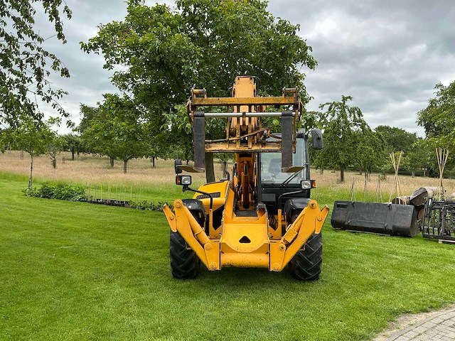 2001 jcb 532-120 verreiker vorken, schepbak, riekbak met klem - afbeelding 36 van  38