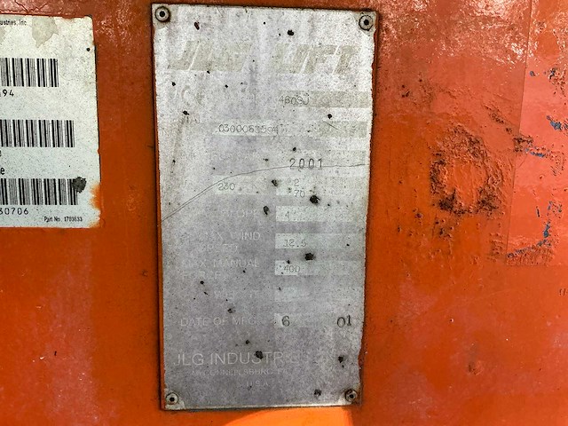 2001 jlg 460sj hoogwerker - afbeelding 27 van  33