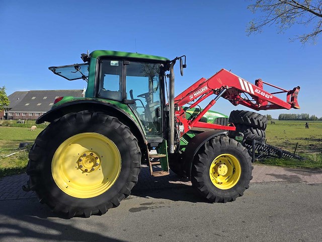 2001 john deere 6420s vierwielaangedreven landbouwtractor met voorlader - afbeelding 45 van  45