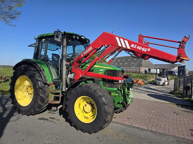 2001 john deere 6420s vierwielaangedreven landbouwtractor met voorlader - afbeelding 51 van  53