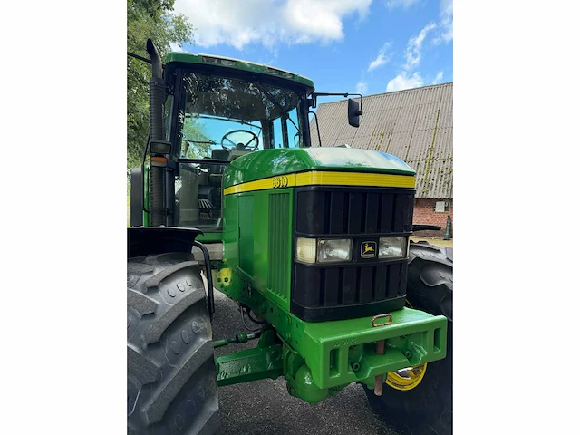 2001 john deere 6610 pq vierwielaangedreven landbouwtractor - afbeelding 10 van  13