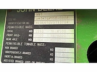 2001 john deere 6610 pq vierwielaangedreven landbouwtractor - afbeelding 5 van  13