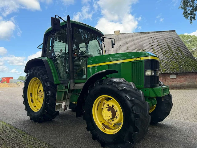 2001 john deere 6610 pq vierwielaangedreven landbouwtractor - afbeelding 6 van  13