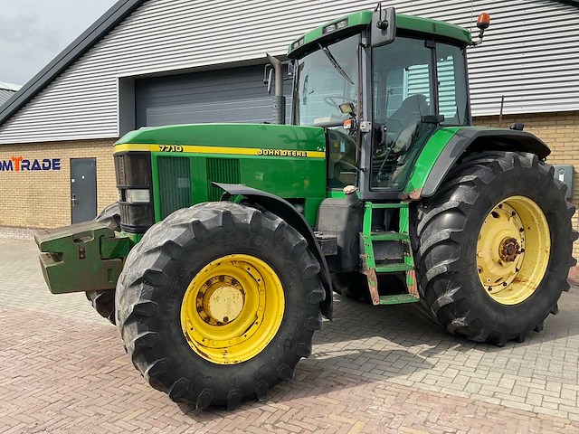 2001 john deere 7710 4wd landbouwtractor - afbeelding 1 van  30