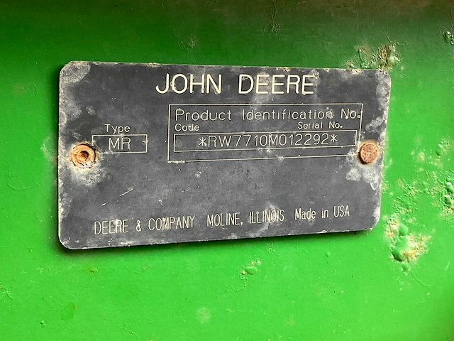 2001 john deere 7710 4wd landbouwtractor - afbeelding 30 van  30